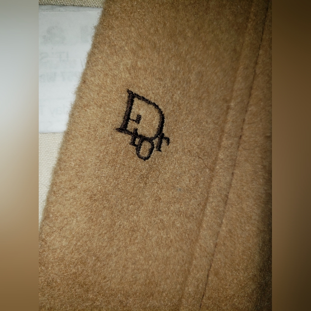 Christian Dior Robe de Chambre 100% wool kimono 3/4 sleeves full length coat